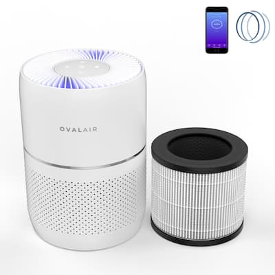 OVAL AIR AIR2000A Personal Air Purifier with 3 Stage Filtration