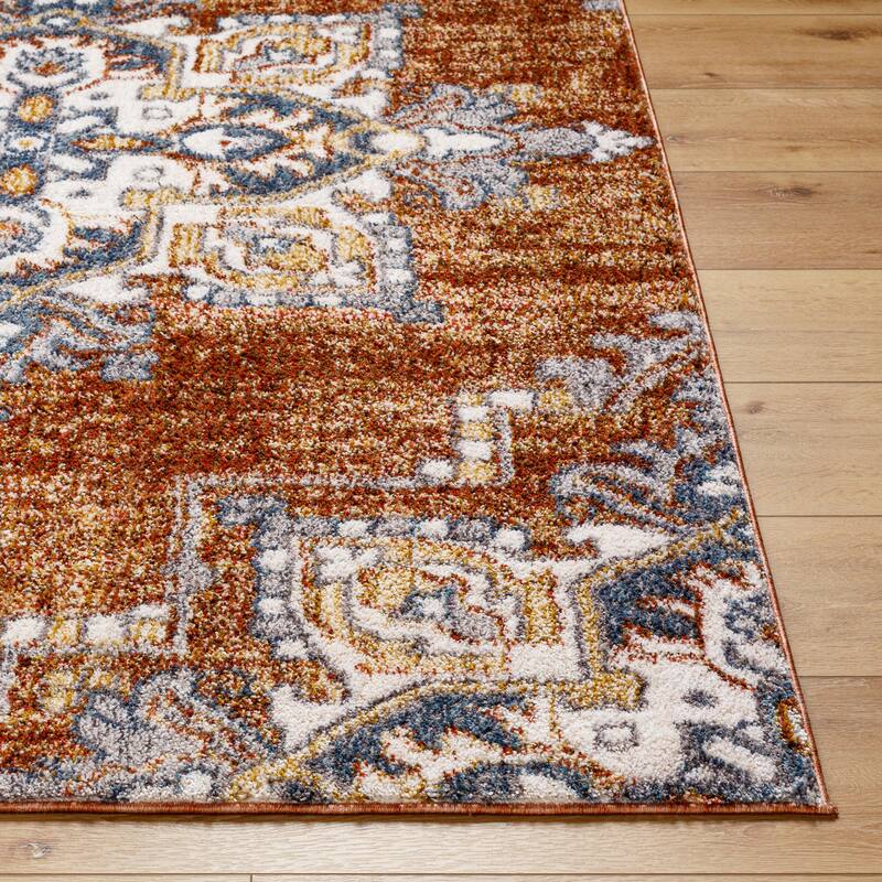 Livabliss Monet Traditional Medallion Area Rug