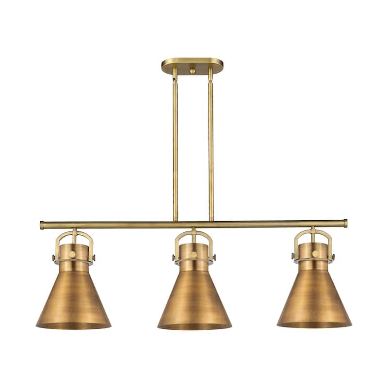 Innovations Lighting 410-3I-13-42 Newton Cone Pendant Newton Cone 3