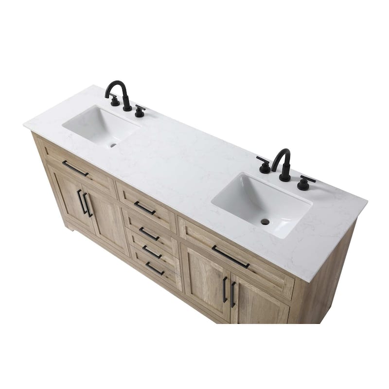 Nathaniel Double Bathroom Vanity (54-84 inch)