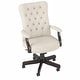 preview thumbnail 38 of 55, Key West High Back Tufted Office Chair with Arms by Bush Furniture