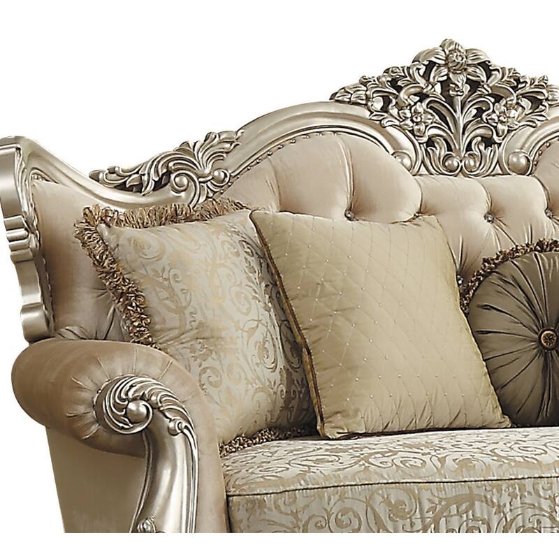 Bennington Champagne Wingback Sofa