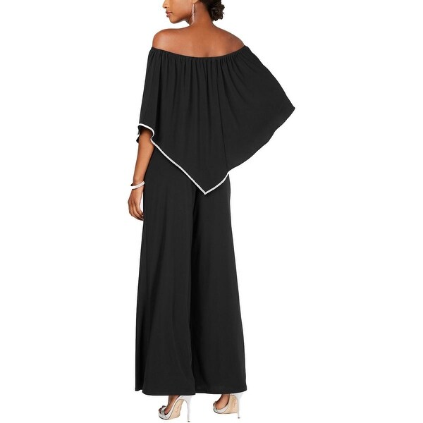 msk off the shoulder jumpsuit