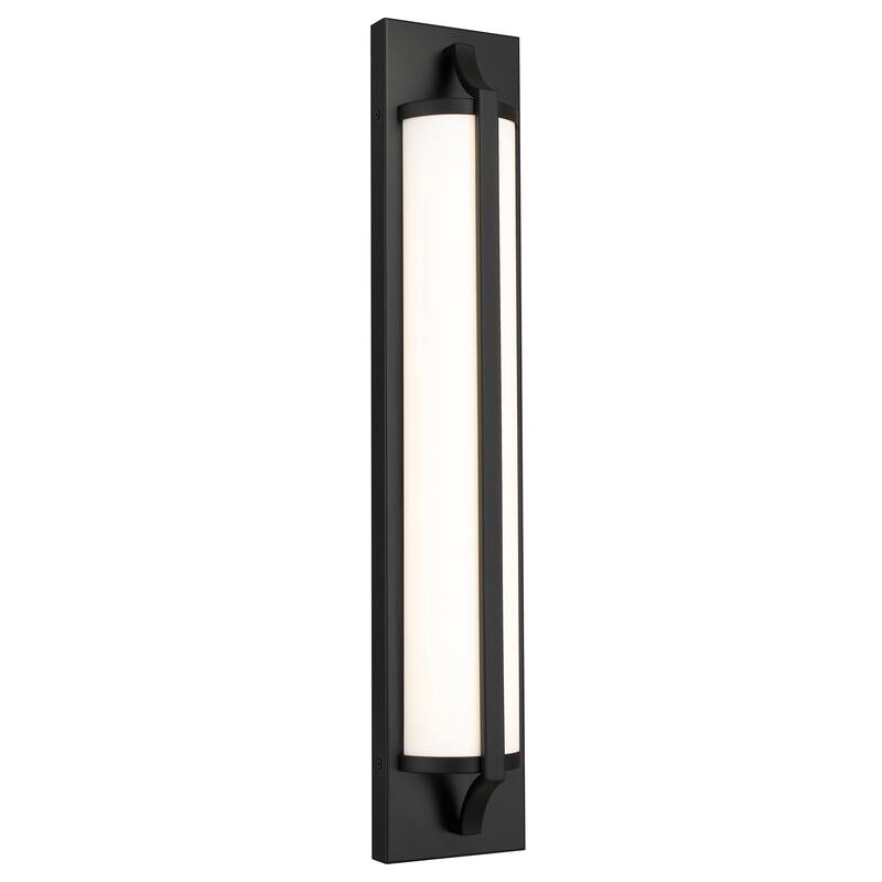 24-Inches Black Integrated LED Modern/Contemporary Bathroom Vanity Light Bar