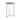 Kate and Laurel Aguilar Glass and Metal Side Table