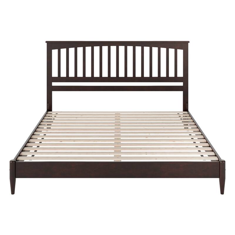 Becket Solid Wood Low Profile Platform Bed