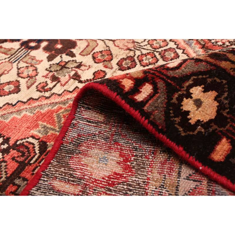 ECARPETGALLERY Hand-knotted Andelz Red Wool Rug - 4'7 x 8'4