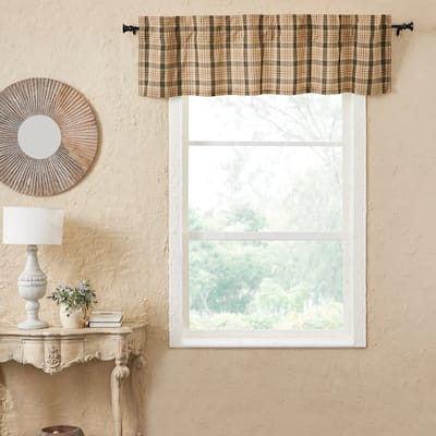 Cider Mill Plaid Valance 16x60 - M