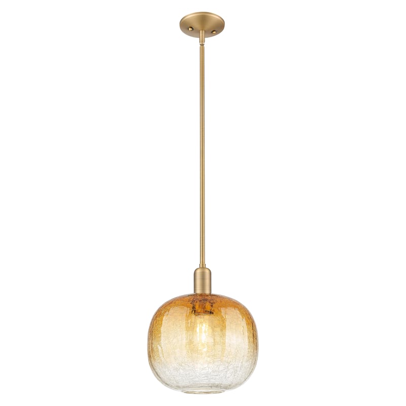 Innovations Lighting Downtown Urban - Brookhaven Sphere - 1 Light 10" Stem Hung Mini Pendant