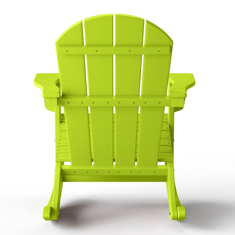 Polytrends Laguna Hdpe All Weather Outdoor Patio Rocking Chair