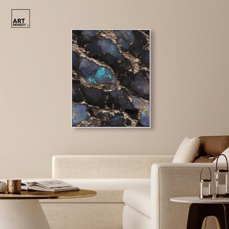 Astral Firelight Canvas by Art Remedy
