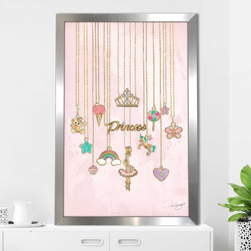 "Princess Necklace" by Jodi Print on Acrylic
