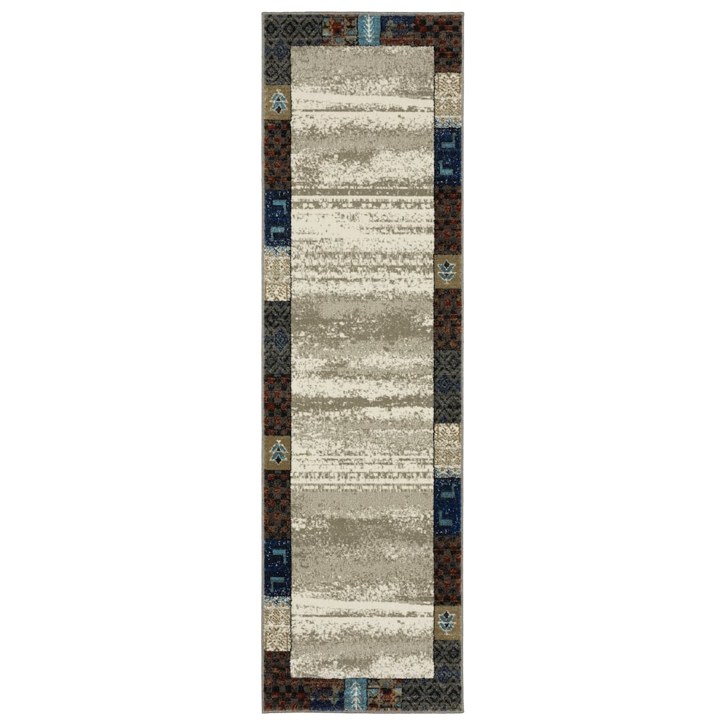 HomeRootsPatchwork Bohemian Runner Area Rug