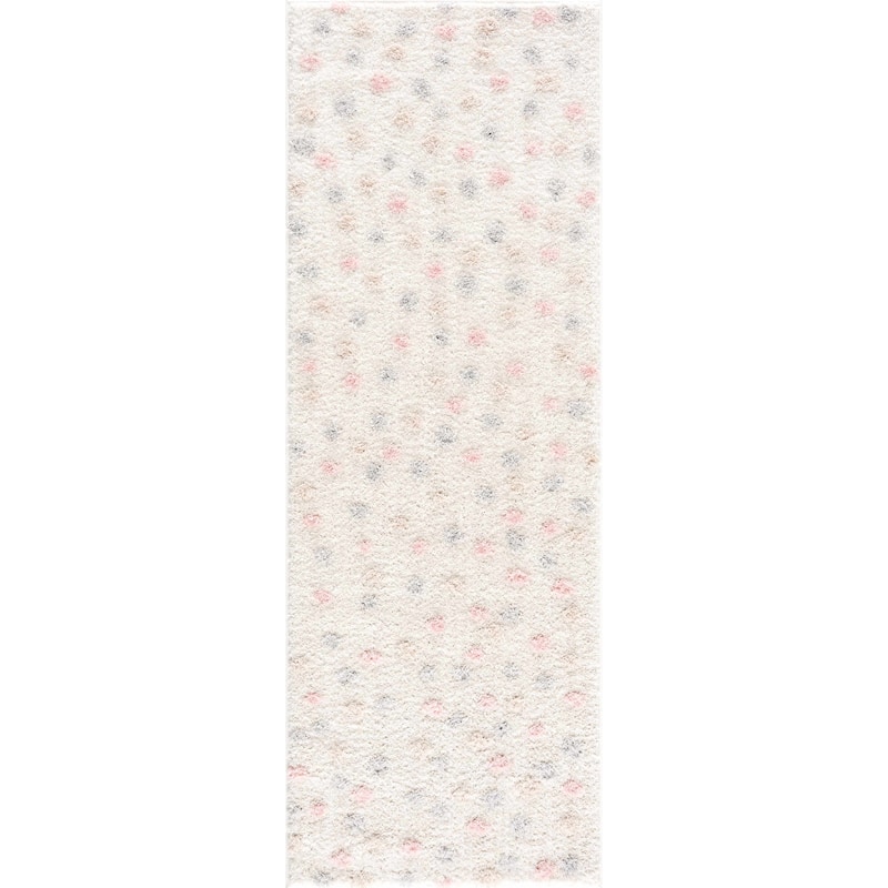 Hauteloom Cansu Living Room, Bedroom Area Rug - Contemporary - Plush Pile - Black - 2' x 3'