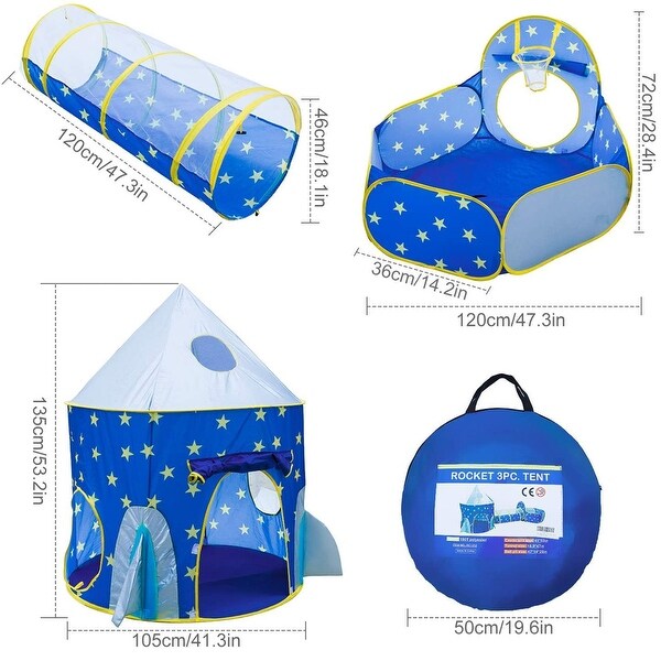 rocket ship ball pit