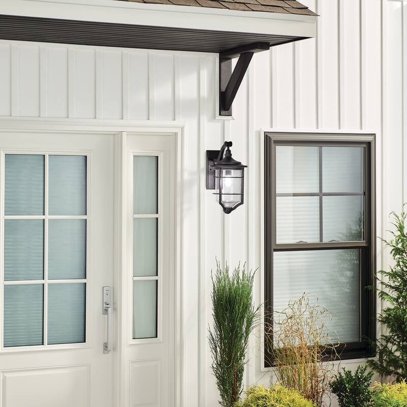 Kichler Lighting Royal Marine Collection 1-light Distressed Black Outdoor Wall Lantern