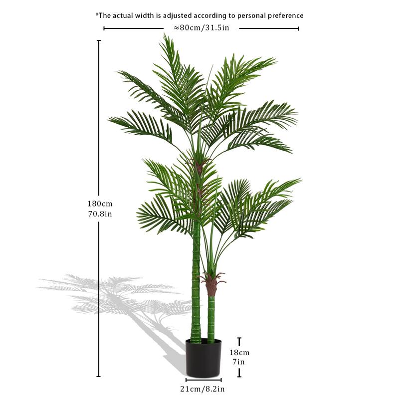 18-leaf pot travelers simulated artificial plants