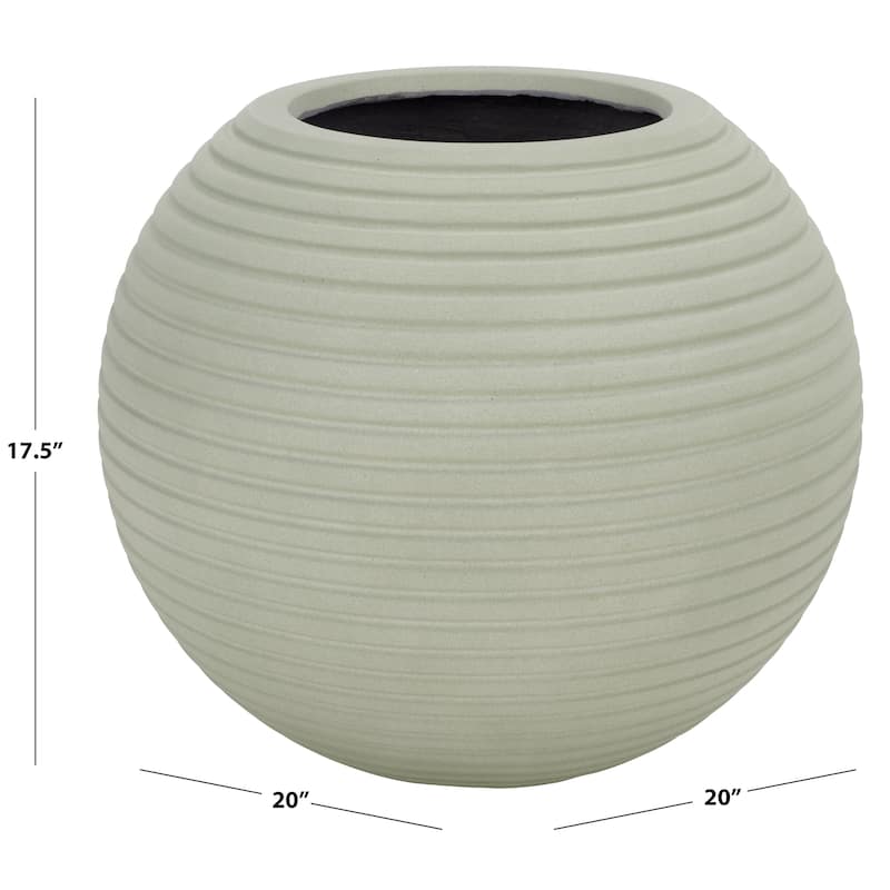 SAFAVIEH Outdoor Living Mora Planter Pot - 20"W x 20"D x 18"H