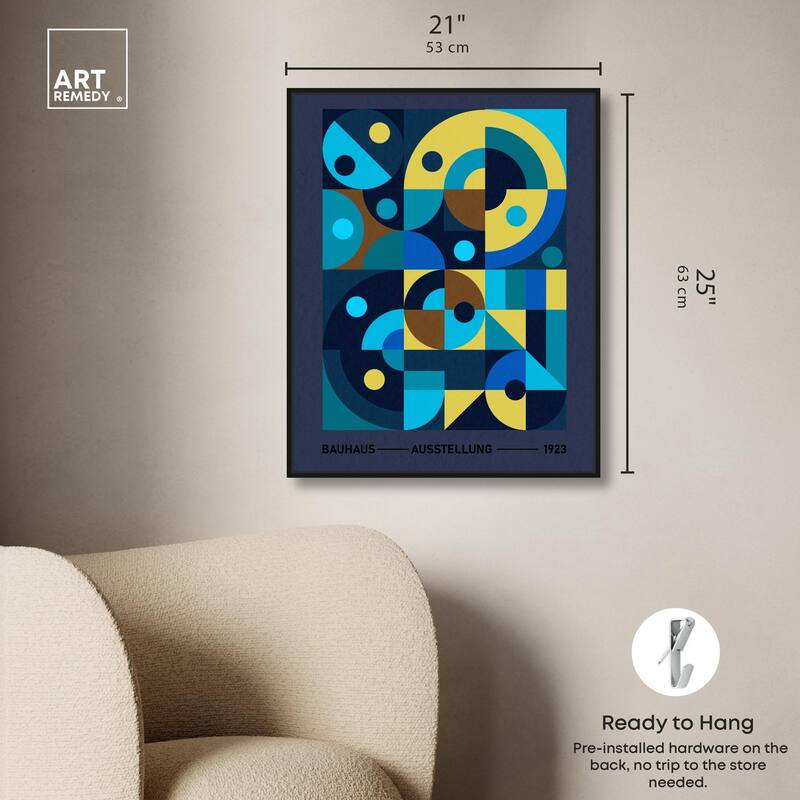 Bauhaus Canvas by Art Remedy