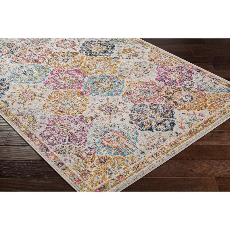 Livabliss Harput Transitional Medallion Area Rug