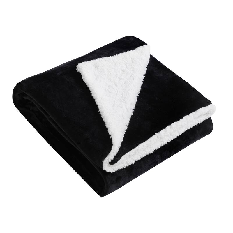 DreamLab Soft Sherpa Reversible Duvet Cover for Weighted Blanket