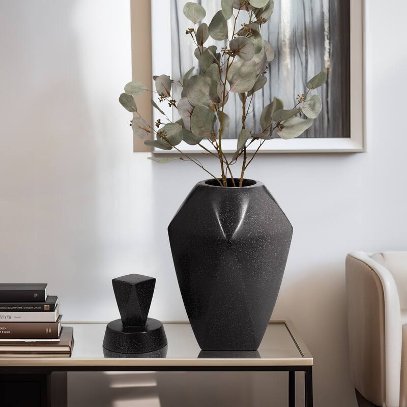 Modern Ceramic Jar with Removeable Lid - Home Decor