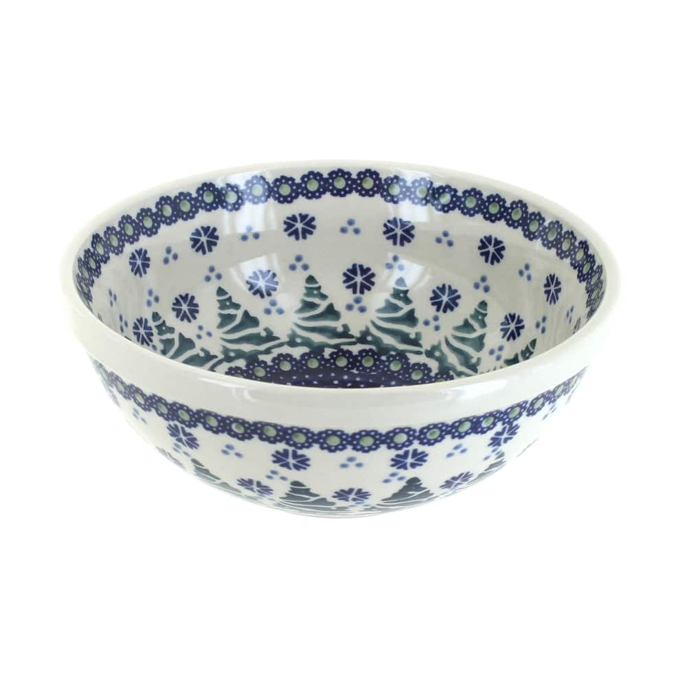 Blue Rose Polish Pottery Manufaktura Cereal Bowl