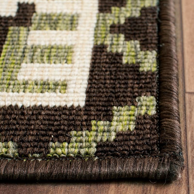 SAFAVIEH Veranda Vitaline Indoor/ Outdoor Waterproof Patio Backyard Rug