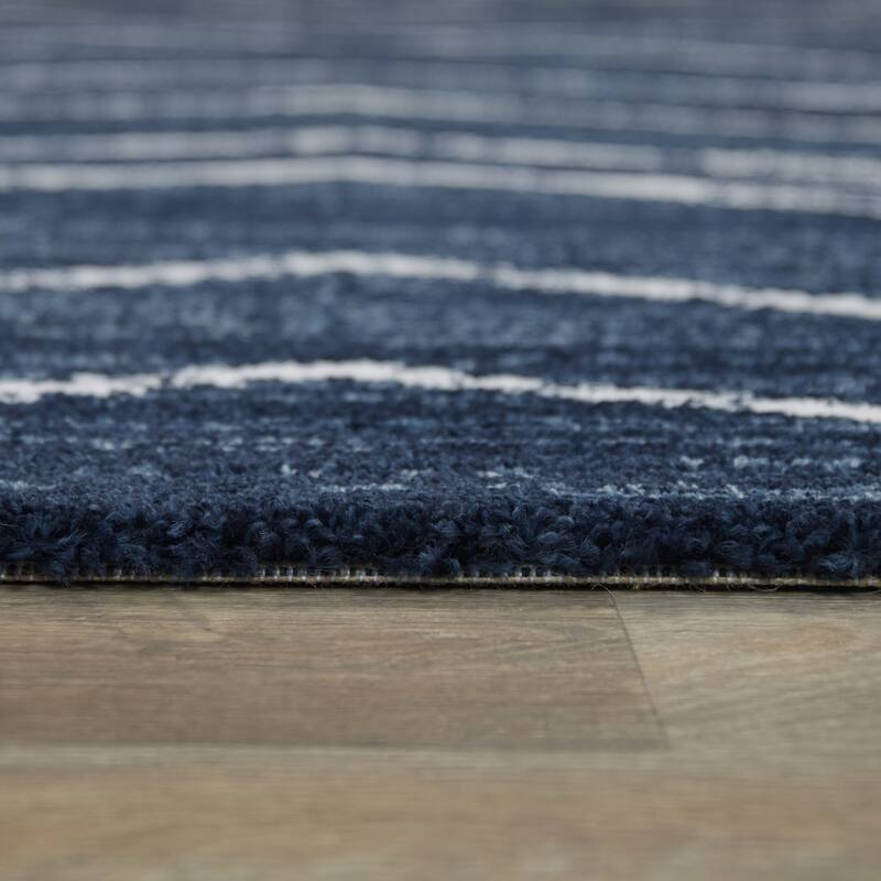 Laurent Distressed Modern Area Rug