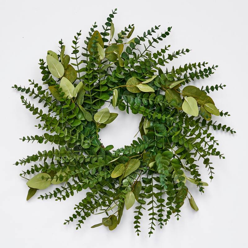 20" Eucalyptus Wreath - 36