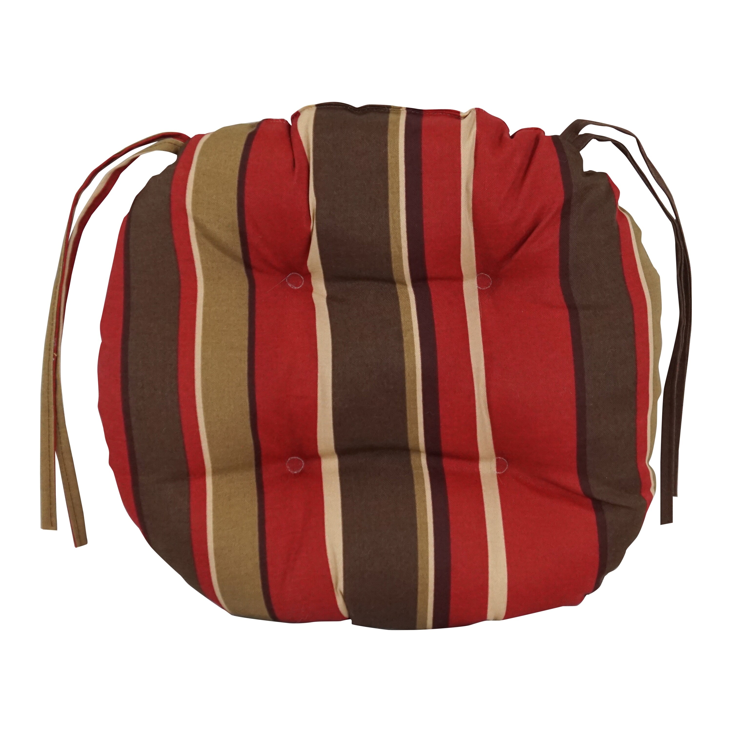 16-inch Round Tufted Indoor/Outdoor Chair Cushions (Set of - Picture 9 of 64