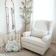preview thumbnail 5 of 36, Storkcraft Serenity Wingback Upholstered Recline Glider
