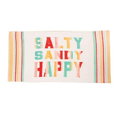 SaltySandyHappy Towel