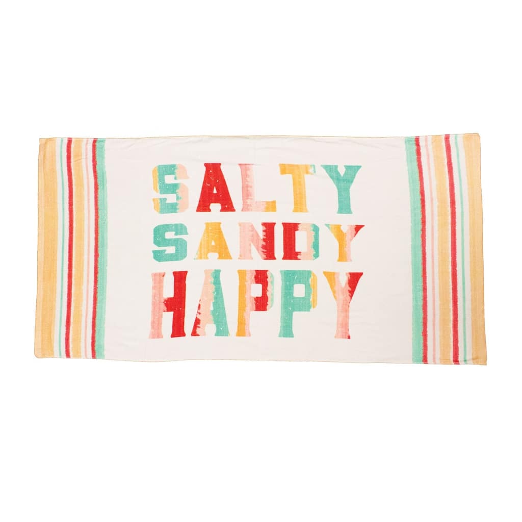 SaltySandyHappy Towel