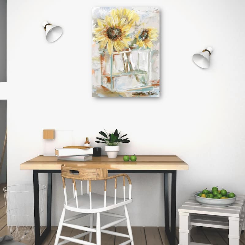 Tournesols By Studio Arts Canvas Art Print