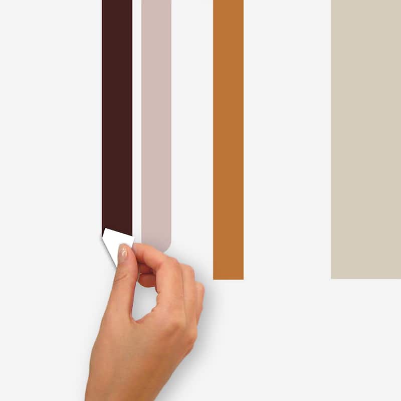 Very Gay Paint Arch Support Modular Mural Peel and Stick Wall Decals