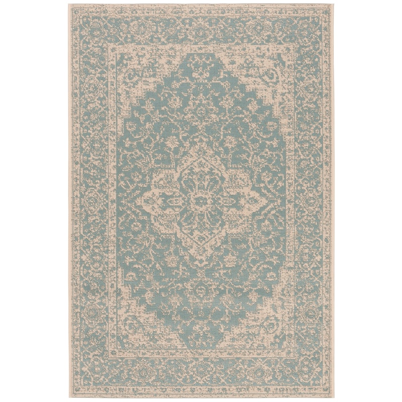 SAFAVIEH Linden Louann Indoor/ Outdoor Waterproof Patio Backyard Rug