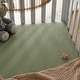 preview thumbnail 10 of 38, Muslin Fitted Bassinet Crib Sheet