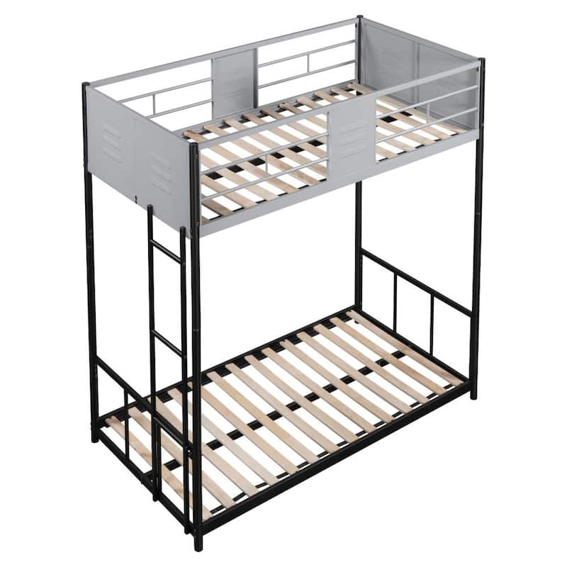 Metal Twin over Twin Bunk Bed