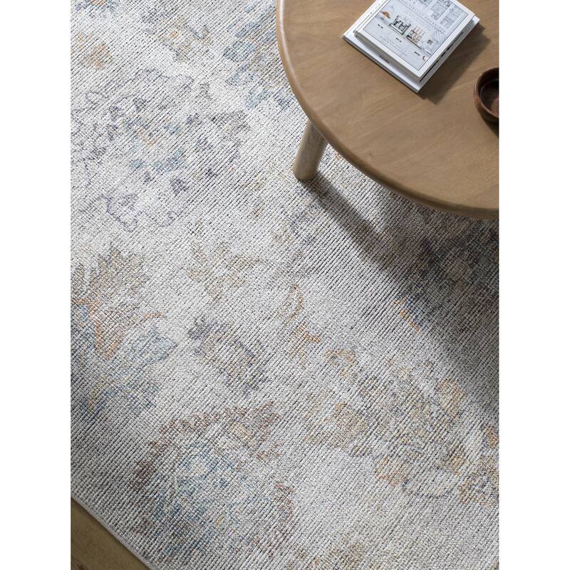 Our PNW Home x Livabliss Olympic Updated Traditional Area Rug - 5' 3" x 7' - Light Gray