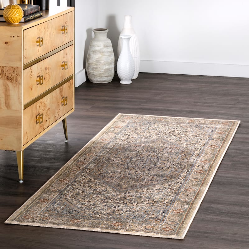 Nuloom Carol Traditional Medallion Area Rug