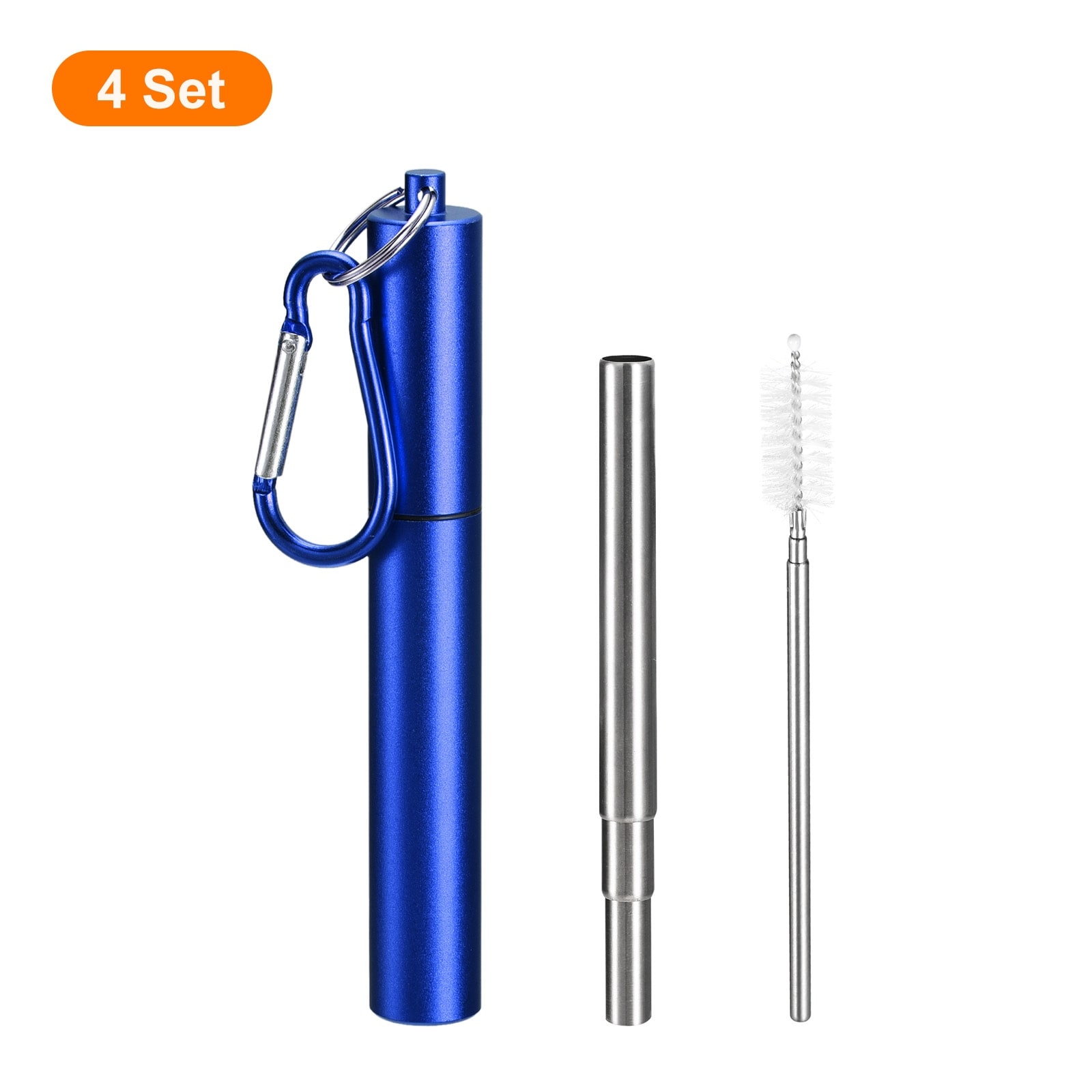 Straw Covers For Reusable Straws - 4PCS Cloud Drinking Straw Tips Lids,  Straw Toppers For Tumblers Fit 7-9mm Straws With Telescopic Straw Brush