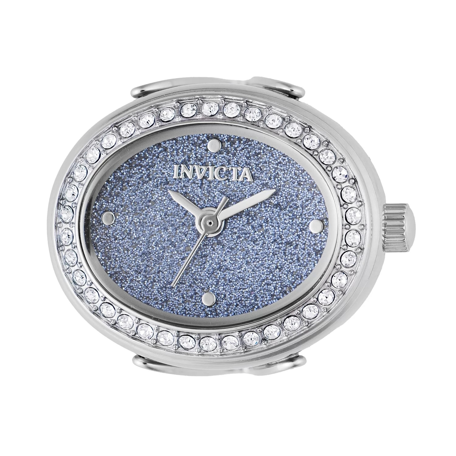 Invicta Women's 49596 Mini Quartz Blue Dial Ring Watch