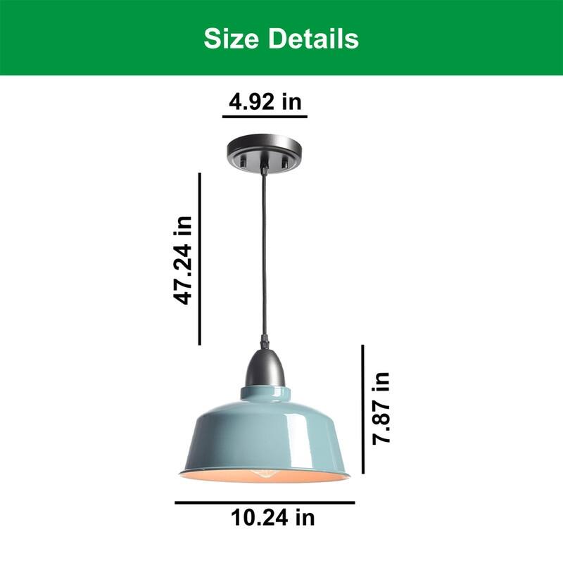 Modern island lights blue pendant lights metal kitchen lamps