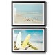 preview thumbnail 4 of 31, Padre Island Shore Birds Premium Framed Print - Ready to Hang 18.5X24.5 - Black