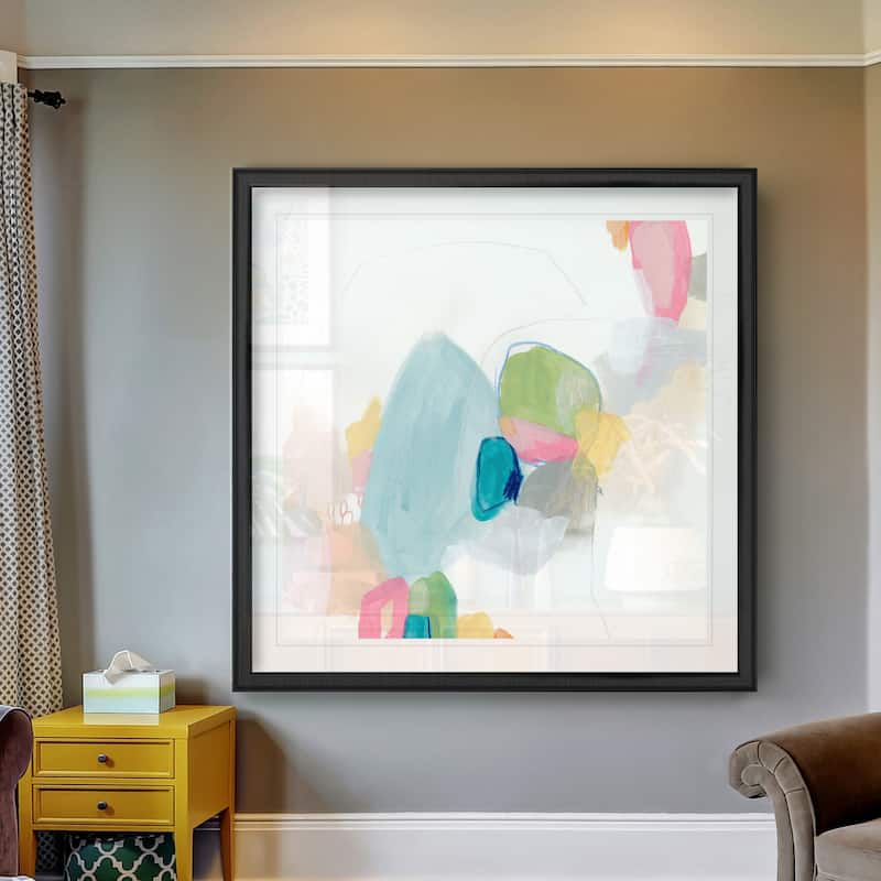 Candy Jacket II -Black Framed Print