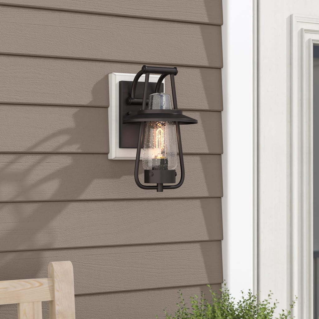 Stonyridge 1 Light Outdoor Wall Lantern - Brown