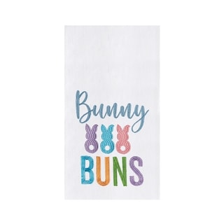 "Bunny Buns" Easter Rabbit Spring Theme Kitchen Dishtowel - Bed Bath & Beyond - 40215862