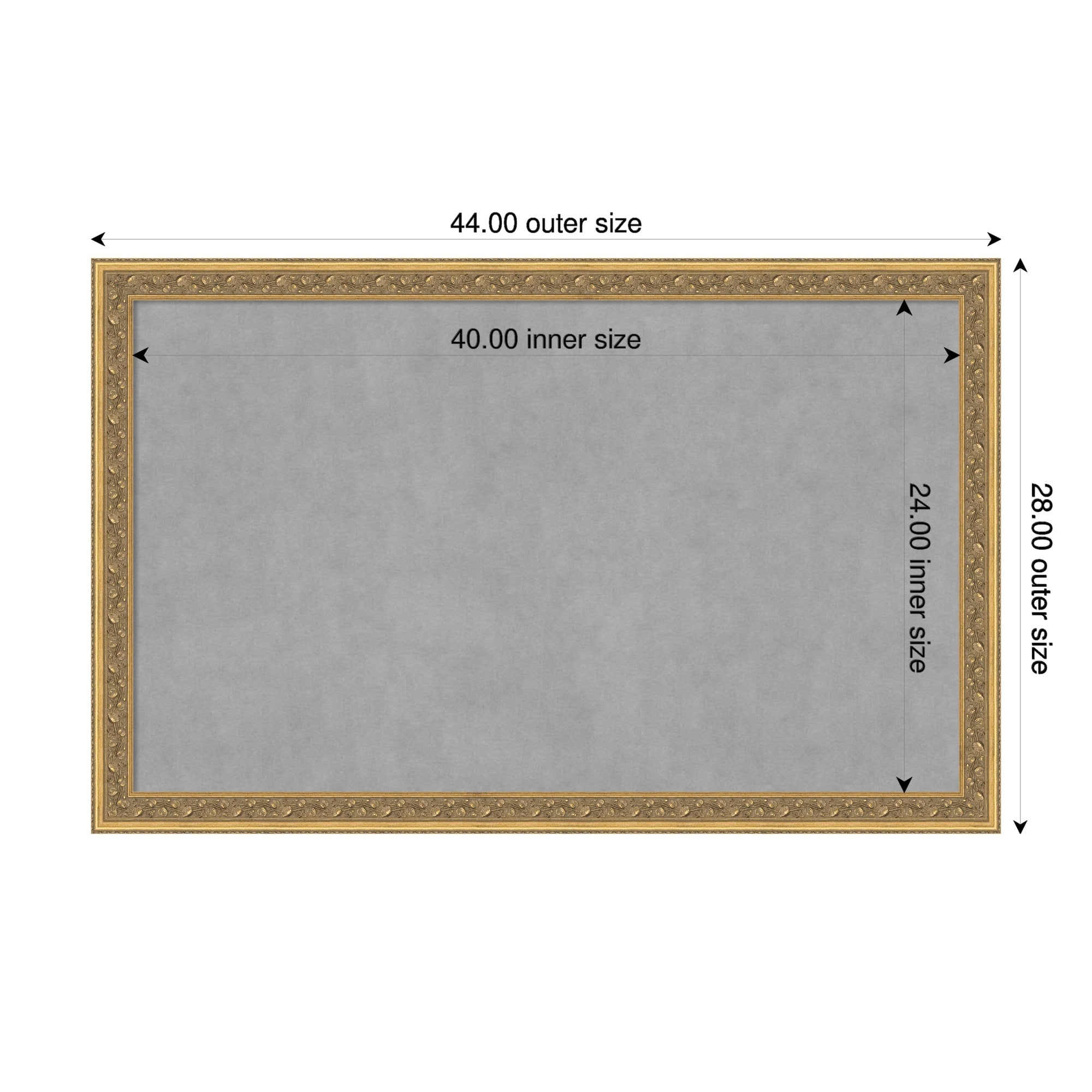 Amanti Art Carter Dark Gold Framed