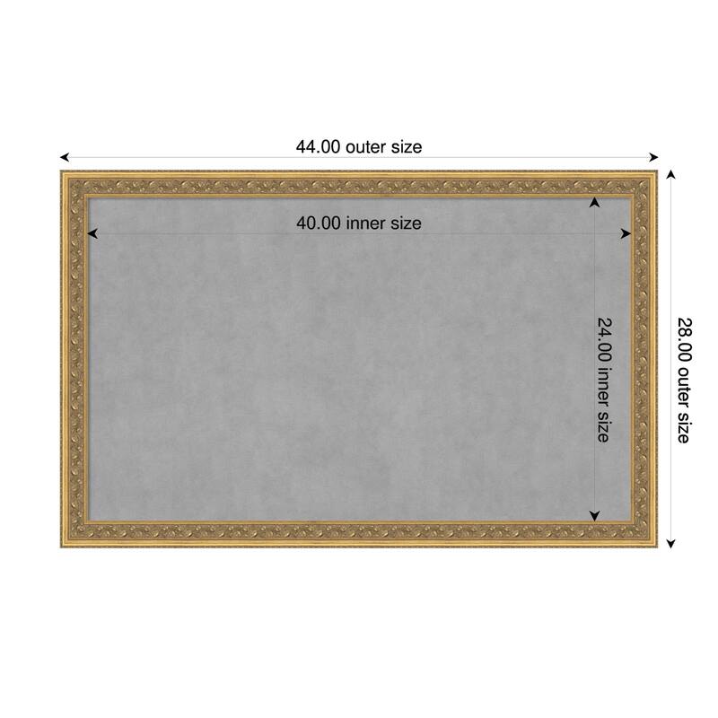 Amanti Art Carter Dark Gold Framed - 44 x 28 in